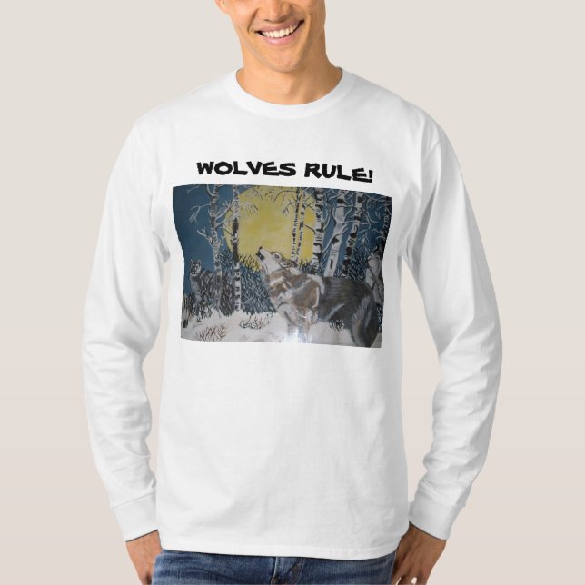 WOLVES RULE! SHIRT (Front)