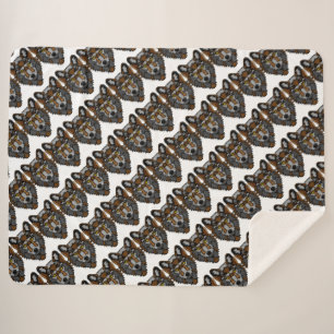 Wolves Sherpa Blanket