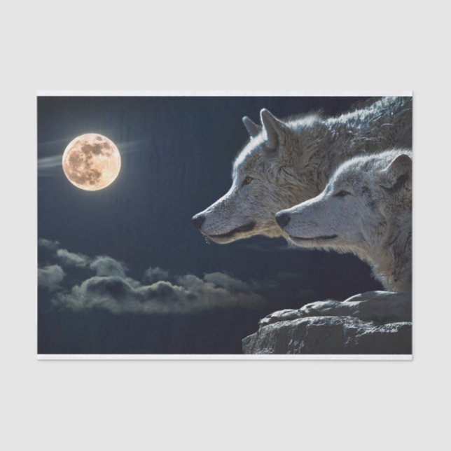Wolves Tissue Paper (Front)