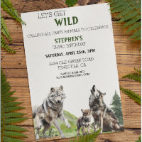 Wolves Wolf Cup Puppy Wild Birthday 