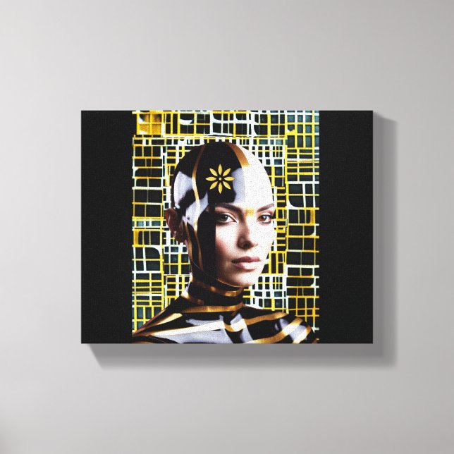 Woman 1 canvas print (Front)