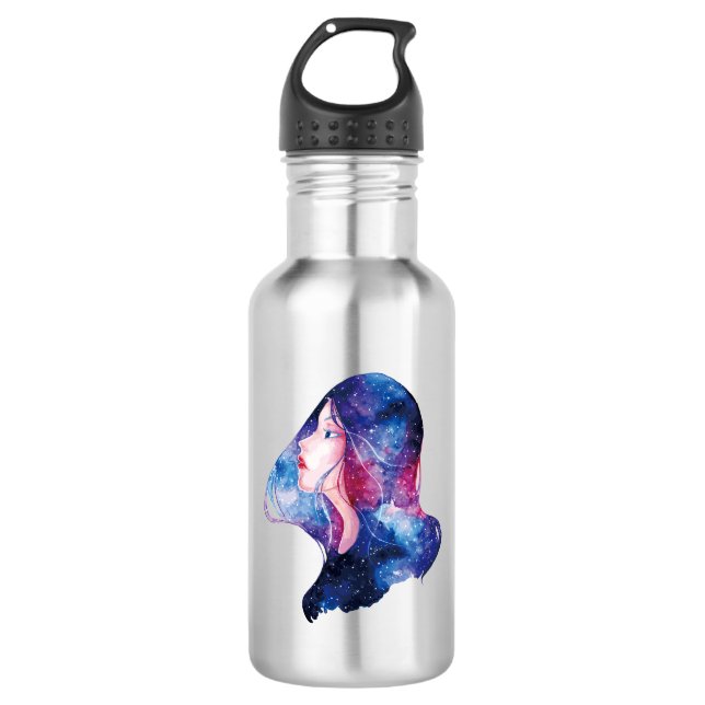Woman 532 Ml Water Bottle (Front)