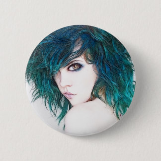 WOMAN 6 CM ROUND BADGE
