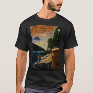 Woman Among Water Lilies T-Shirt