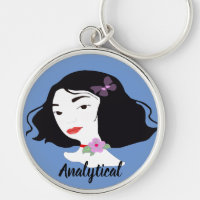 Woman analytical