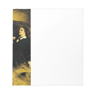 Woman and Horse Notepad