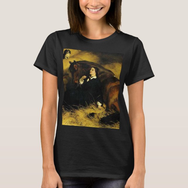 Woman and Horse T-Shirt (Front)