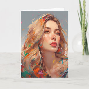 Woman - Art Card