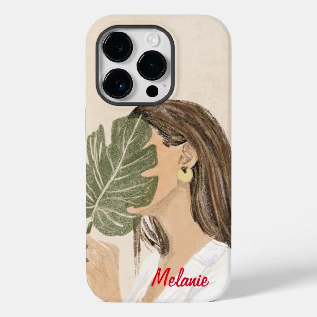 Woman Art Case-Mate iPhone Case (Back)