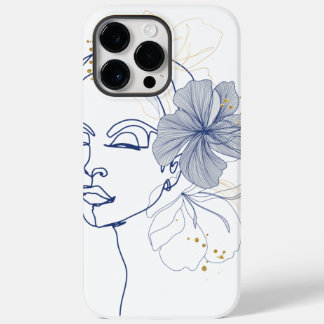 woman art unique stylish iPhone 14 Pro Max  Case-Mate iPhone 14 Pro Max Case