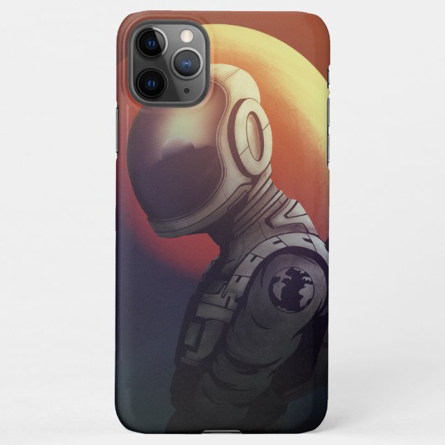 Woman Astronaut iPhone Case (Back)