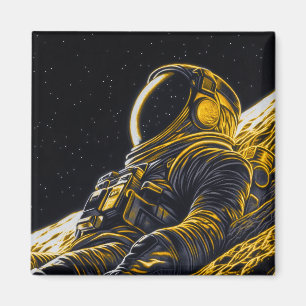 Woman Astronaut Magnet
