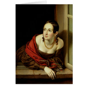 Woman at her Window or, The Wife of a