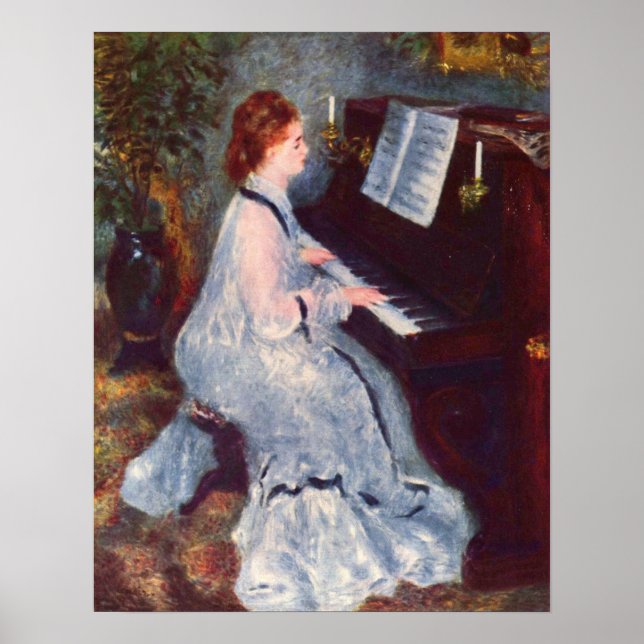 Woman at the Piano Poster (Front)