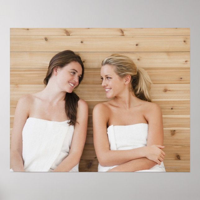 Woman at the spa poster (Front)
