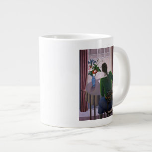 Woman at Window 1998 Large Coffee Mug