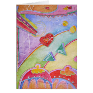 Woman at window, with text inside