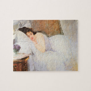 Woman Awakening, 1876 (oil on canvas) Jigsaw Puzzle