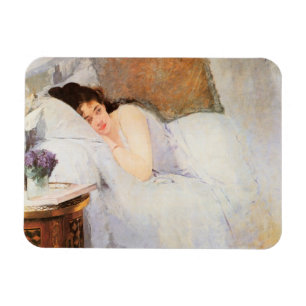 Woman Awakening, 1876 (oil on canvas) Magnet