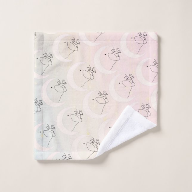 Woman Bath Towel Set (Wash Cloth)