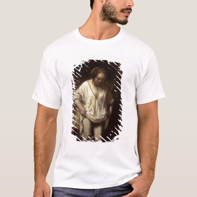 Woman Bathing in a Stream, 1654 T-Shirt (Front)