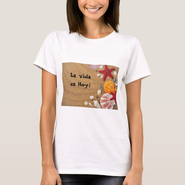 Woman beach T-shirt (Front)