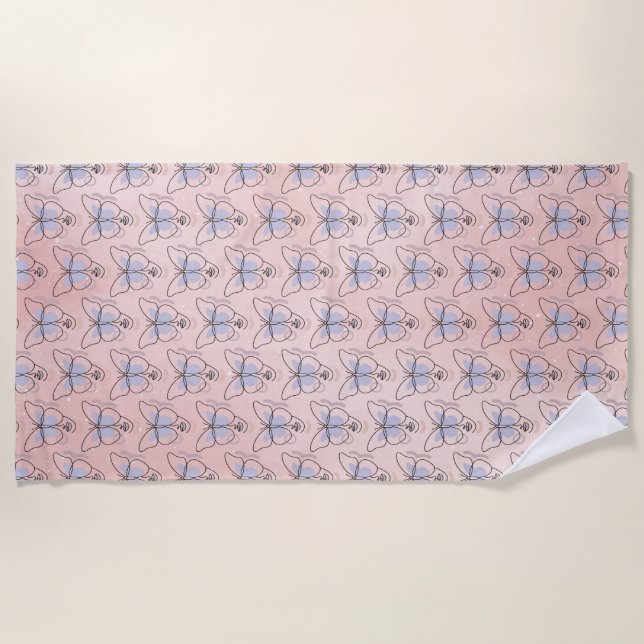 Woman Beach Towel (Front)