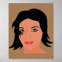 woman beautiful face pretty girl