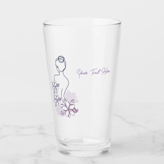 woman beauty glass (Front)
