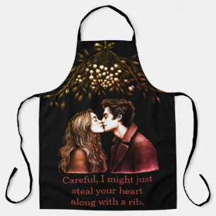 Woman bonding over BBQ in fun aprons