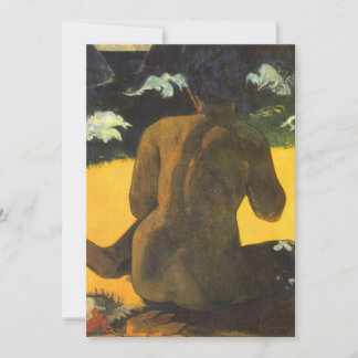 Woman by the Sea by Paul Gauguin, Vintage Fine Art