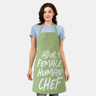 WOMAN CHEF APRON