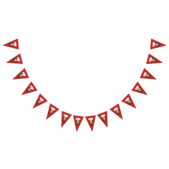 Woman Chef Bunting (All)