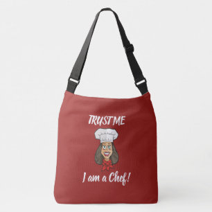 Woman Chef Crossbody Bag