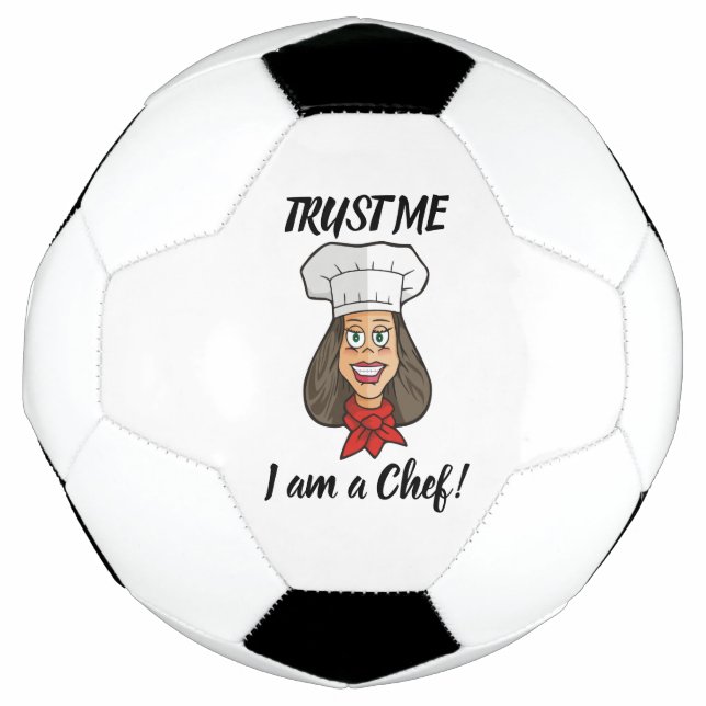 Woman Chef Football (Front)