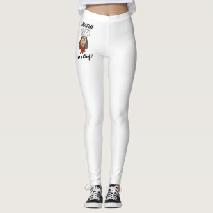 Woman Chef Leggings