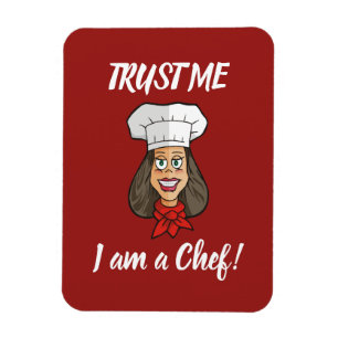 Woman Chef Magnet