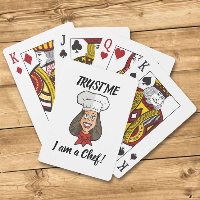 Woman Chef Playing Cards (Creator Uploaded)