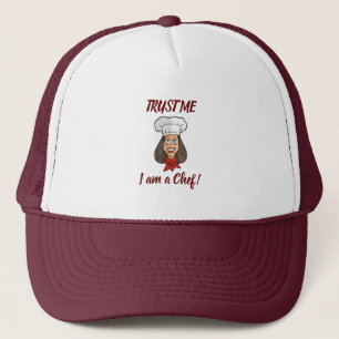 Woman Chef Trucker Hat