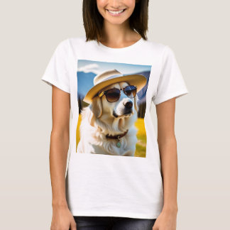 Woman Clothing, cute dog T-shirt