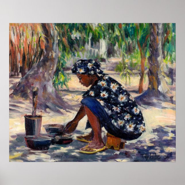 Woman Cooking 2004 Poster (Front)