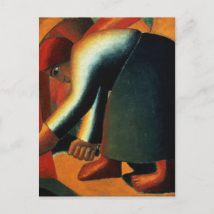 Woman Cutting, c.1900 Postcard