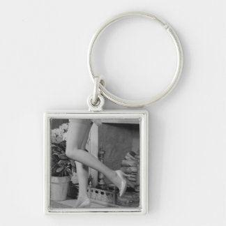 Woman Dancing Key Ring