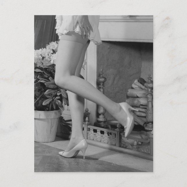 Woman Dancing Postcard (Front)