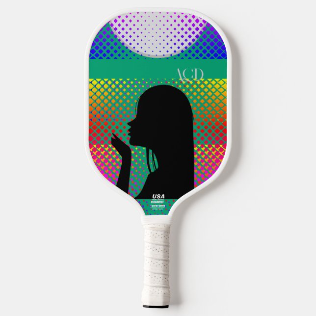 WOMAN DESIGN ACD Pickleball Paddle (Back)