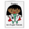 Woman Doctor Black Super Hero Personalise