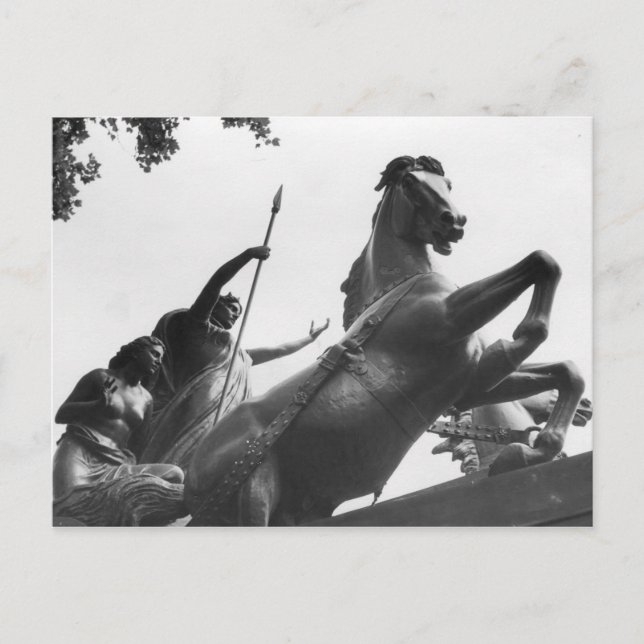 Woman Driver! Postcard (Front)