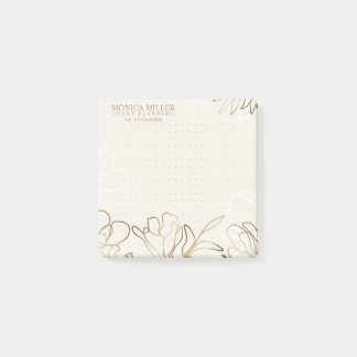 Woman Entrepreneur Elegant Notepad