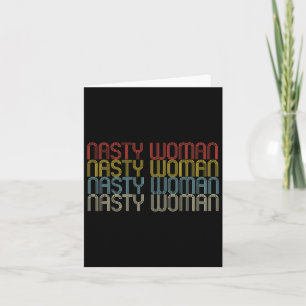 Woman Feminist Biden Harris 2020 Anti-trump Card