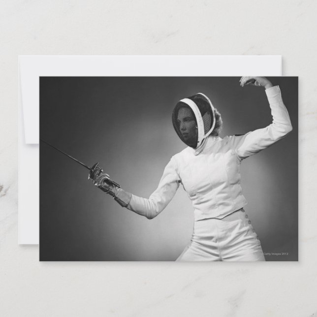 Woman Fencing (Front)